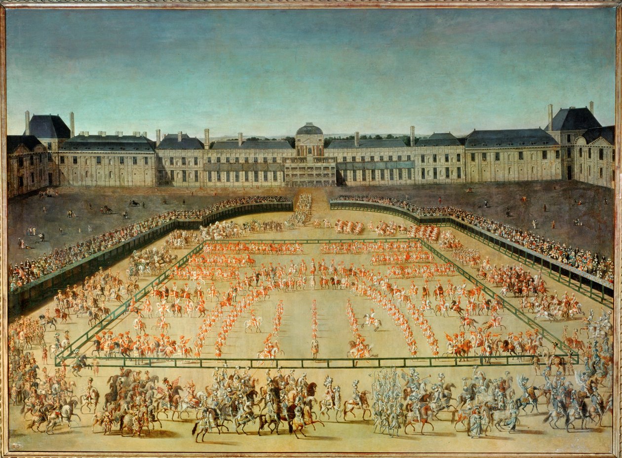 Carrousel Given to Louis XIV in Front of the Tuileries by French School