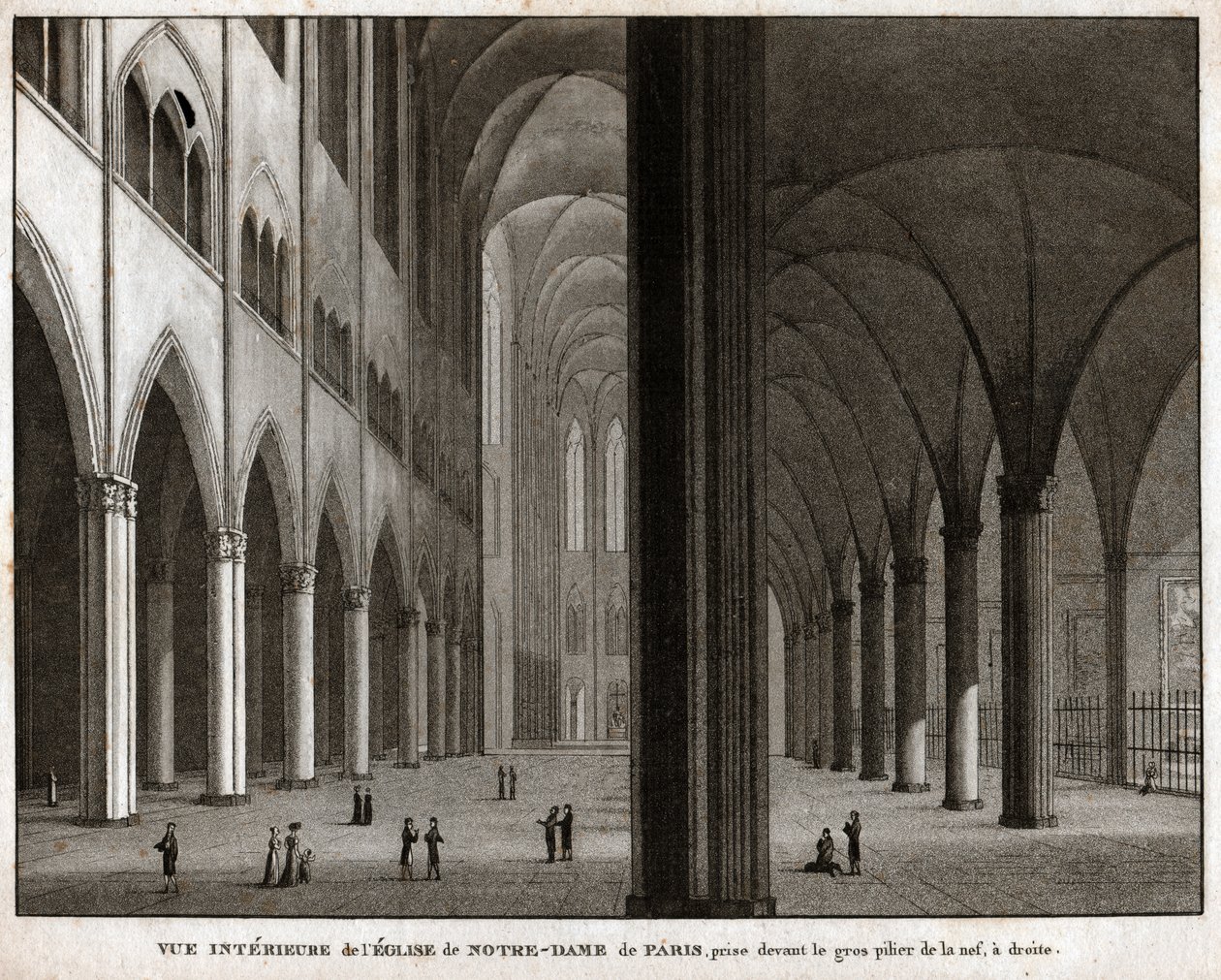 Cathedral Notre Dame de Paris by French School