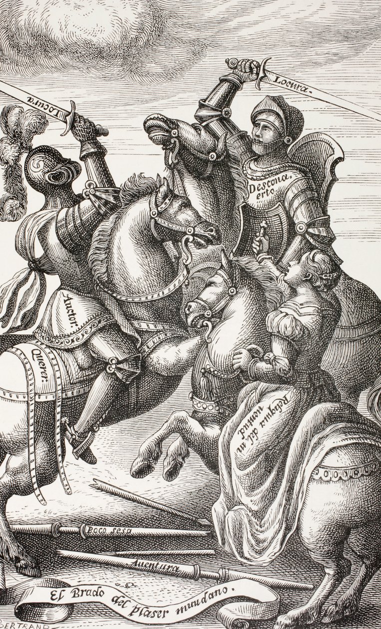 Chivalry Represented by Allegorical Figures, from 