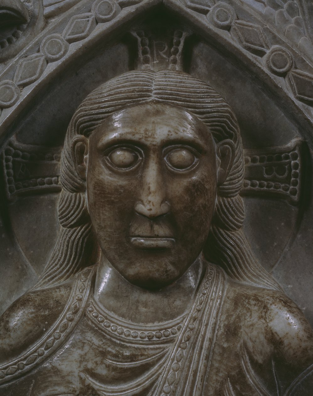 Christ in Majesty (detail) by French School