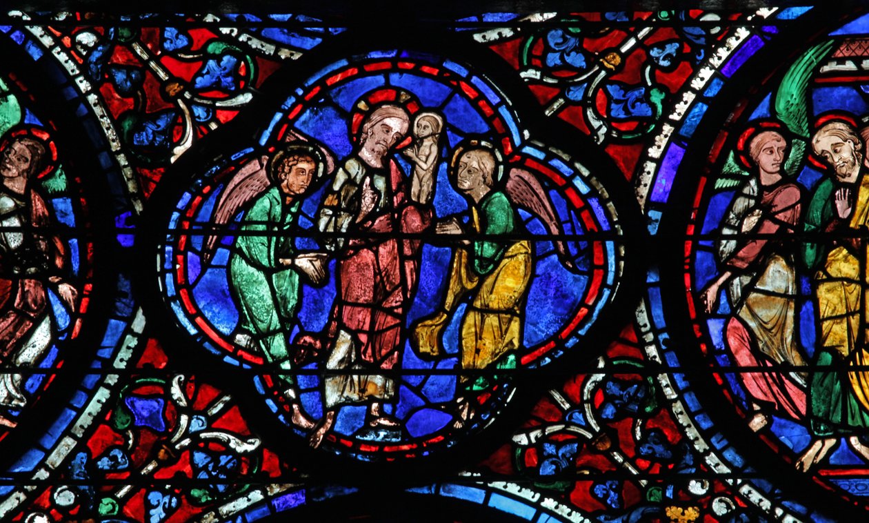 Christ Receives the Virgin