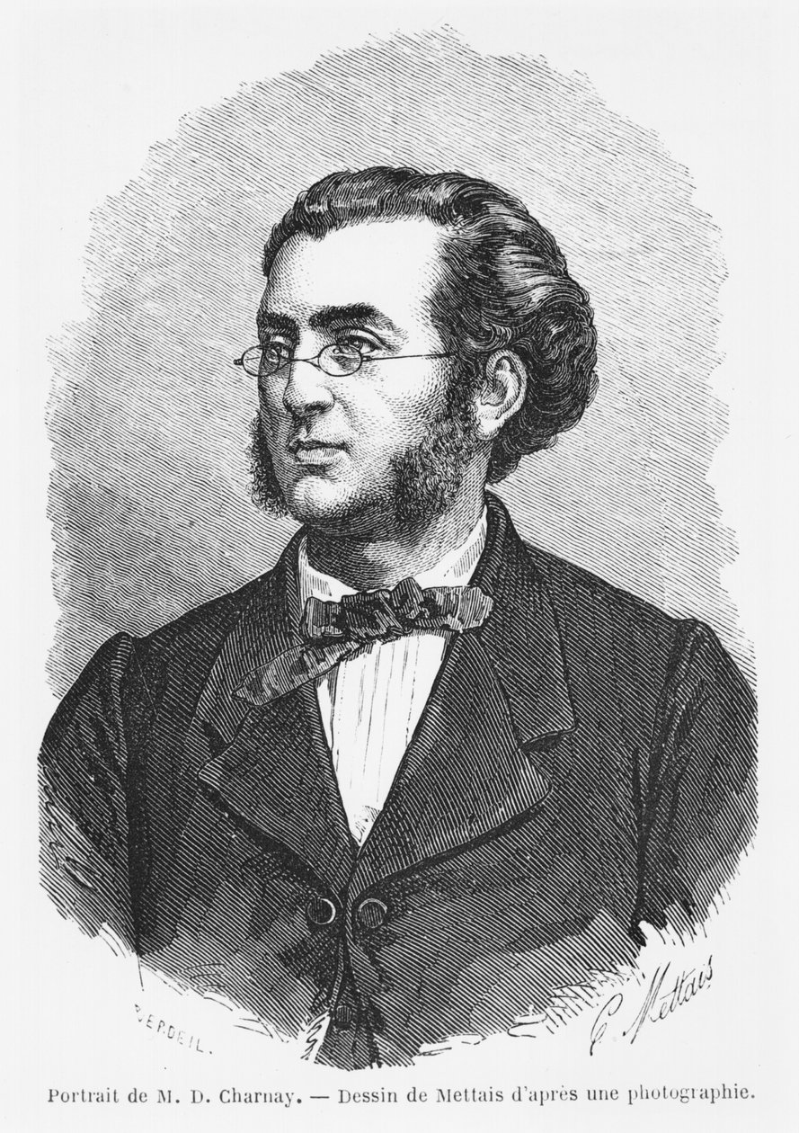 Claude Joseph Desire Charnay (1828-1915), Illustration from Le Tour du Monde by French School