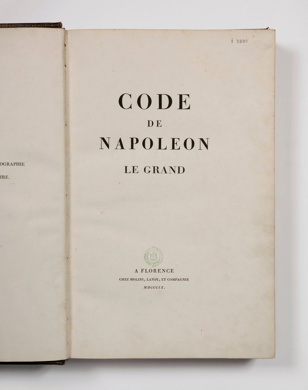 Le Code Napoleon