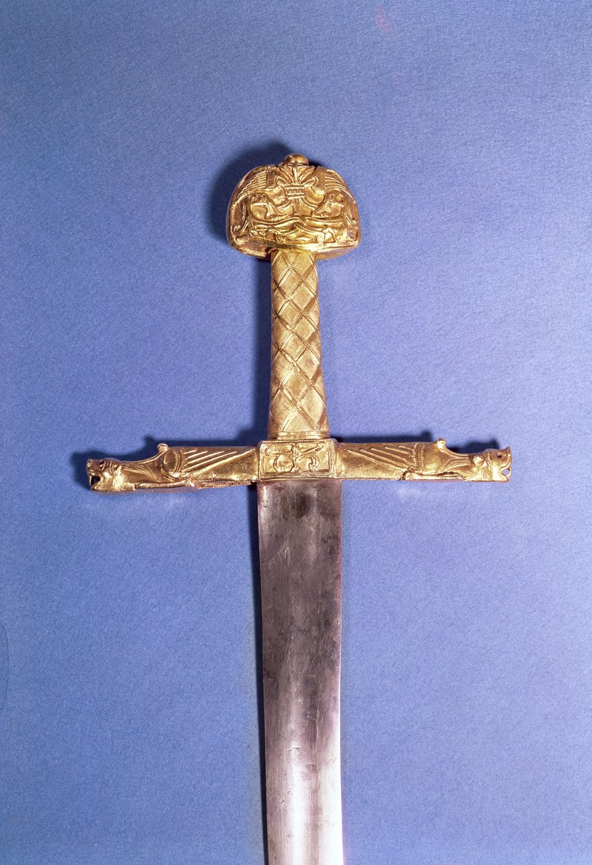Coronation Sword of the Kings of France, Belonging to Charlemagne Known as 