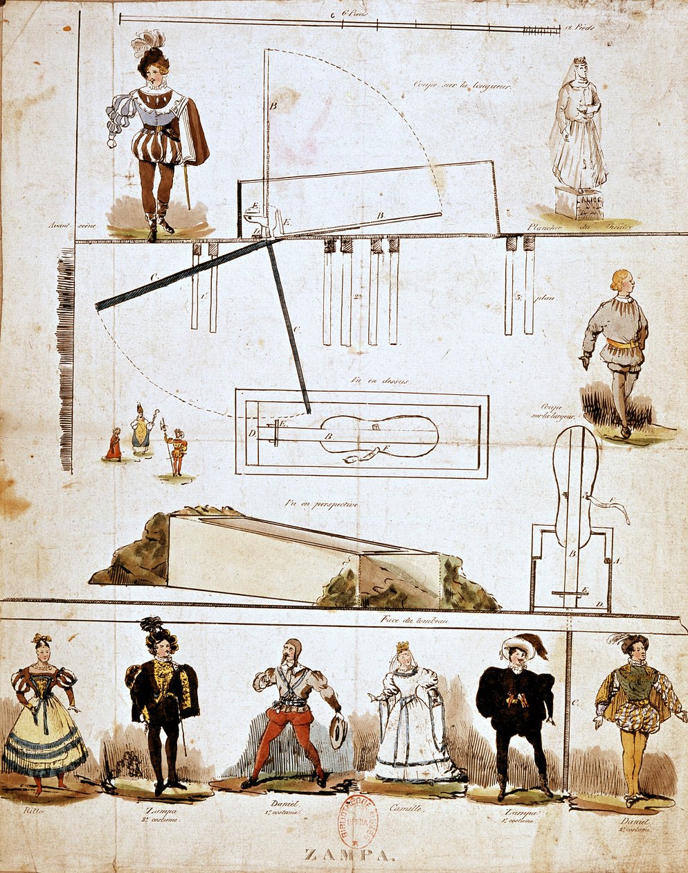 Costumes and Sets for the Opera 