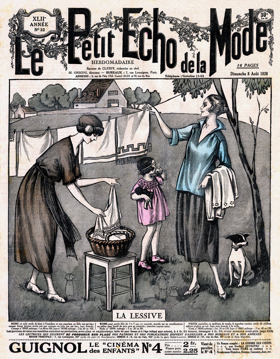 Cover of the newspaper 