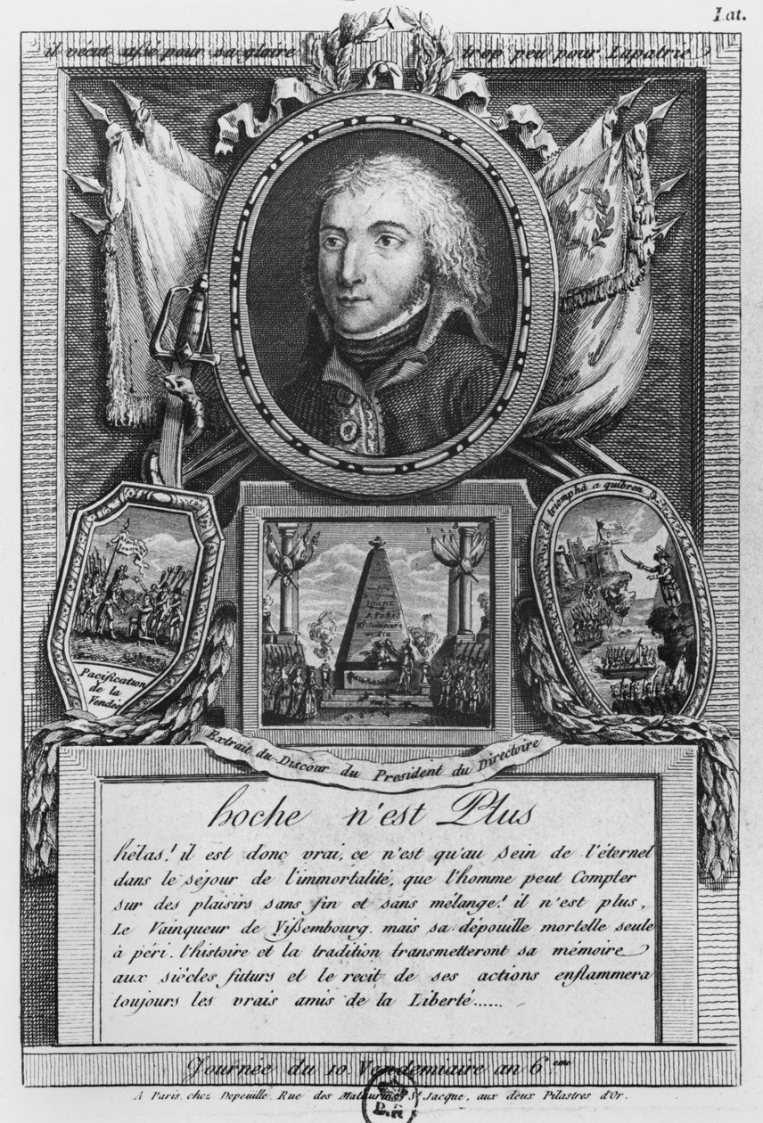 Death of General Louis Lazare Hoche by French School