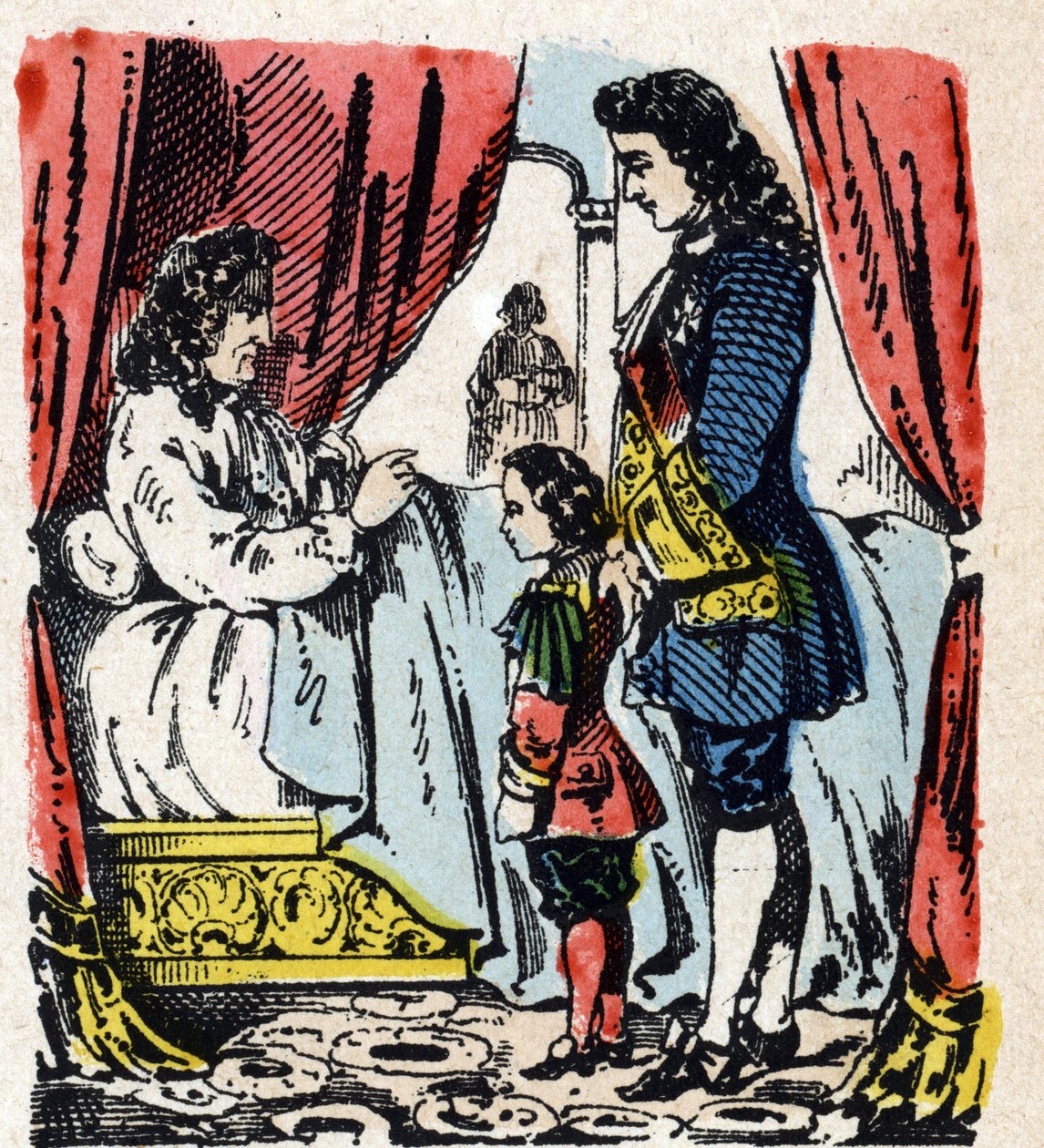 Death of Louis XIV at Versailles by French School