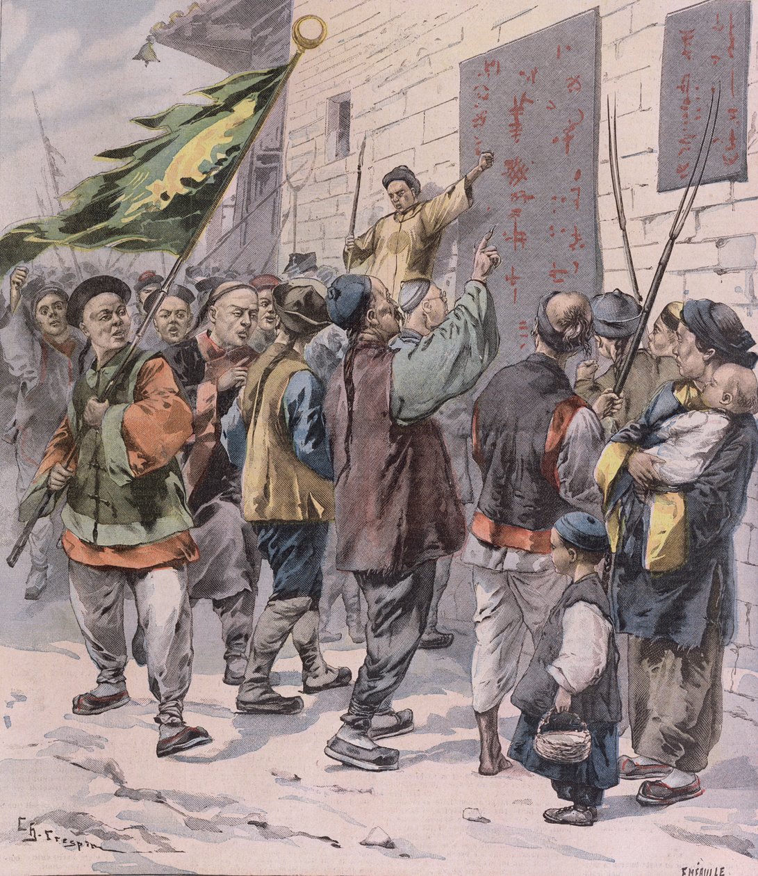 Death to the Foreigners by French School