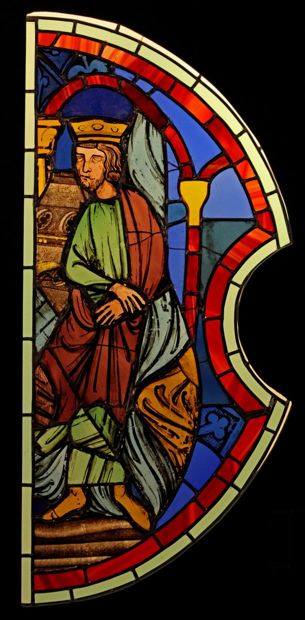 A Seated King by French School