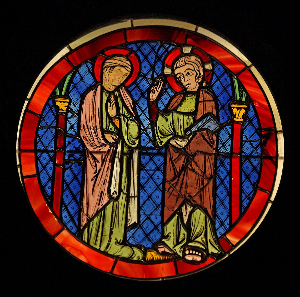 Christ with a Woman by French School