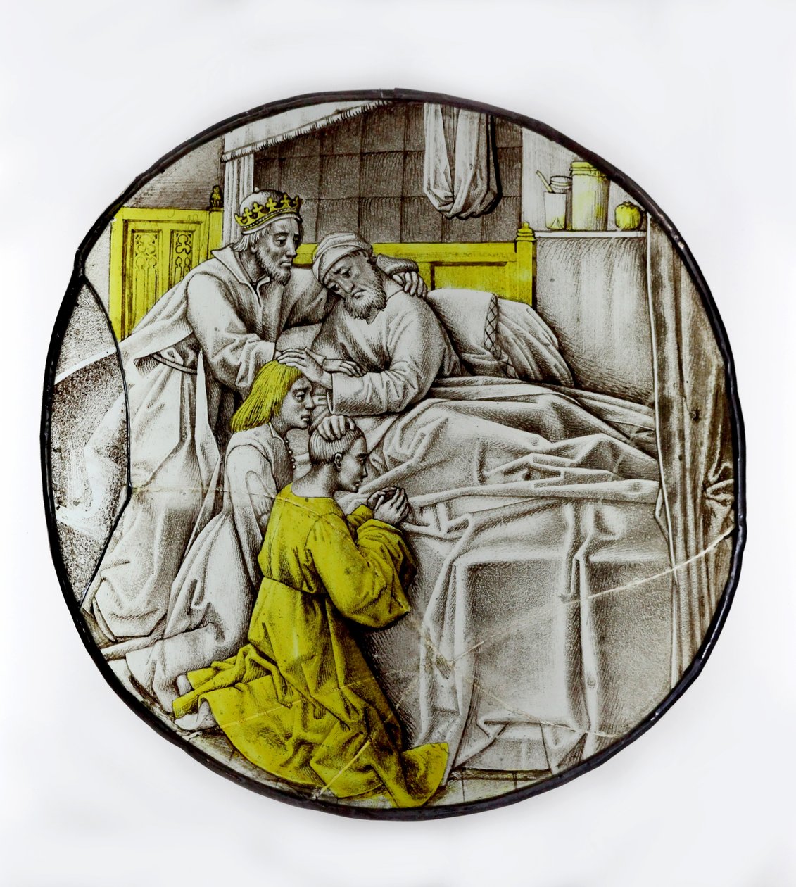 Jacob gives his blessing, originally from the Low Countries by French School