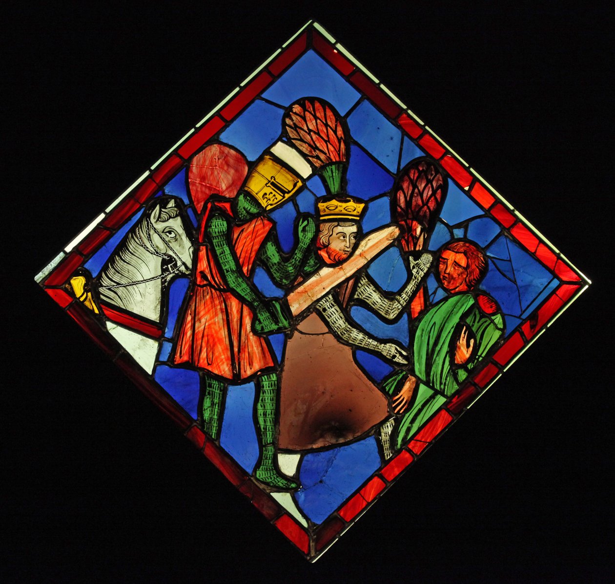 A Knight Kills a King by French School