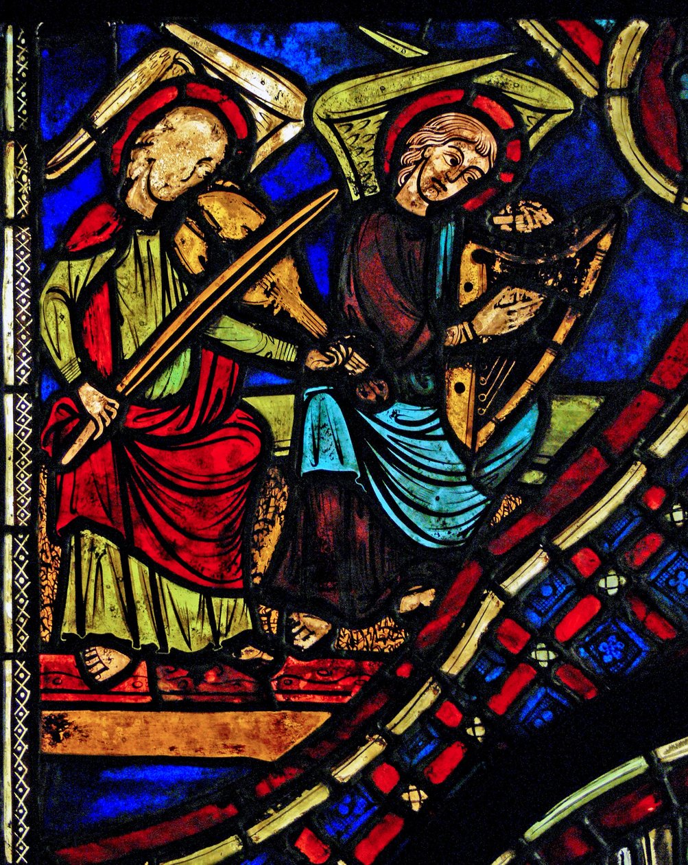 Musician angels (ex Varennes-Jarcy - originally from the Abbey de Gercy?) by French School
