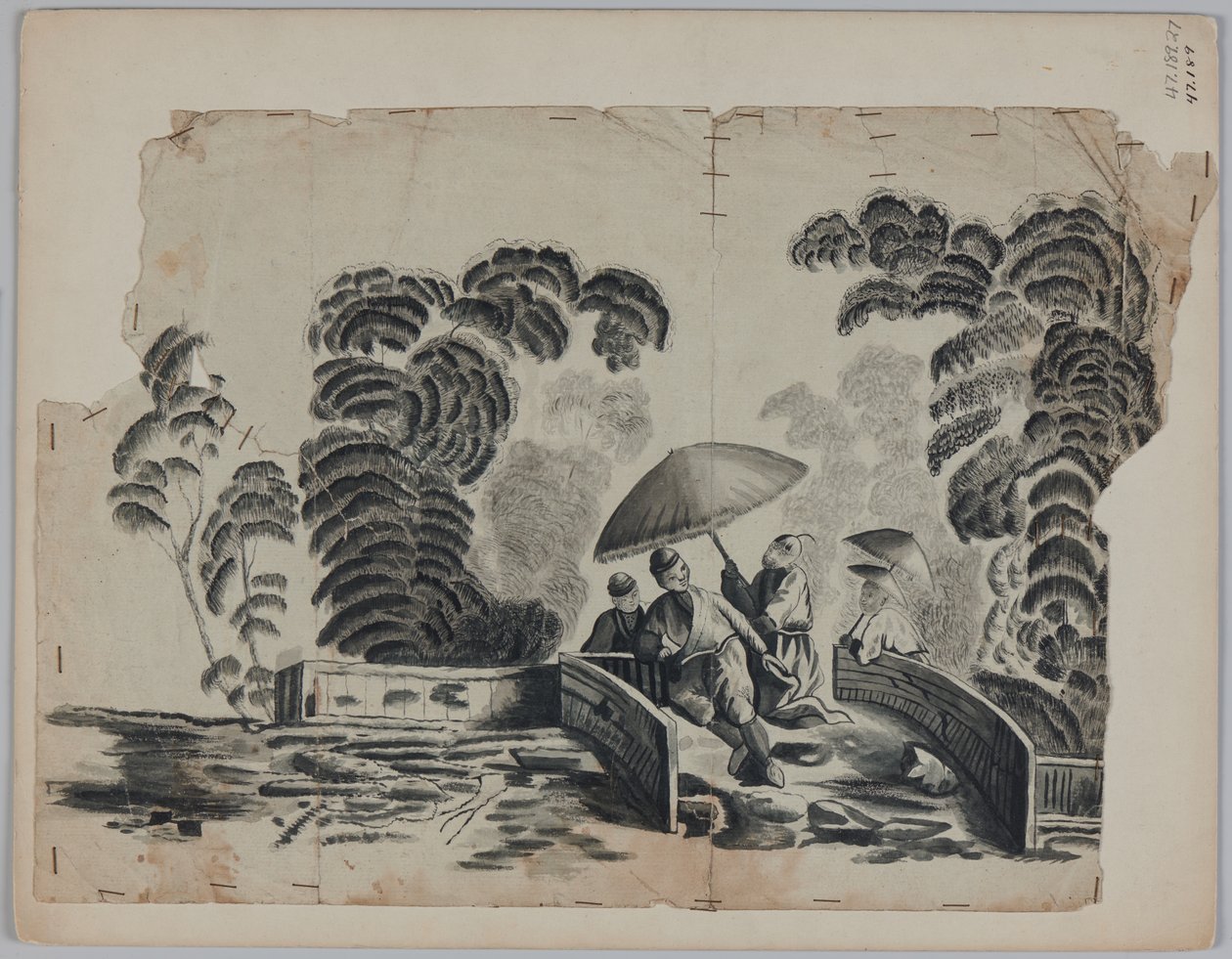 Design Drawing, late 18th century by French School