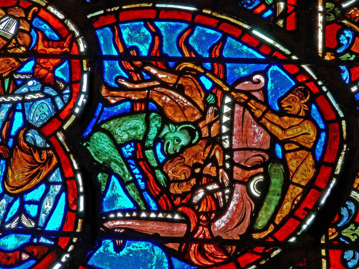 Detail (the Mouth of Hell) by French School