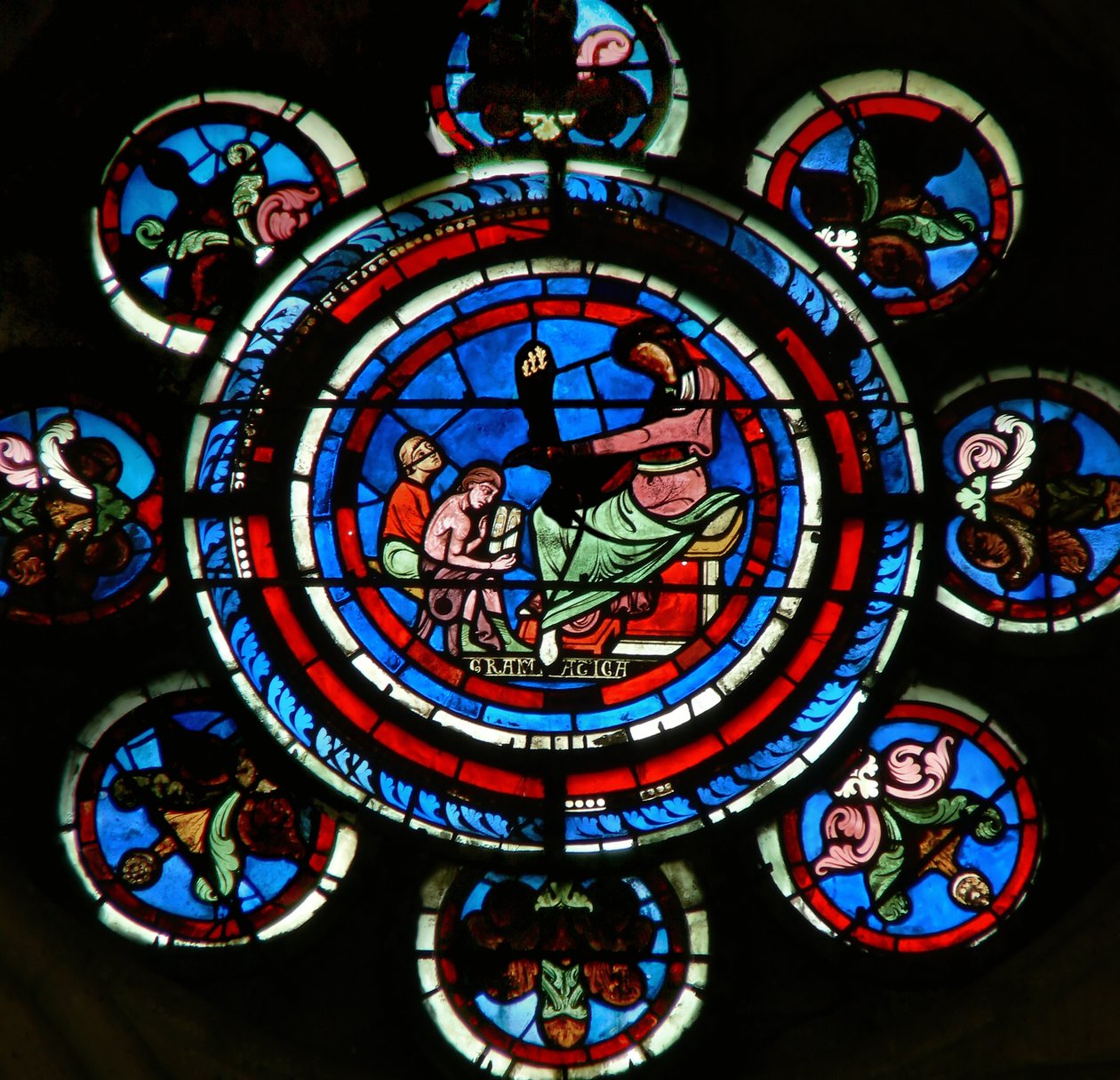 Detail (Grammar from the Liberal Arts) by French School