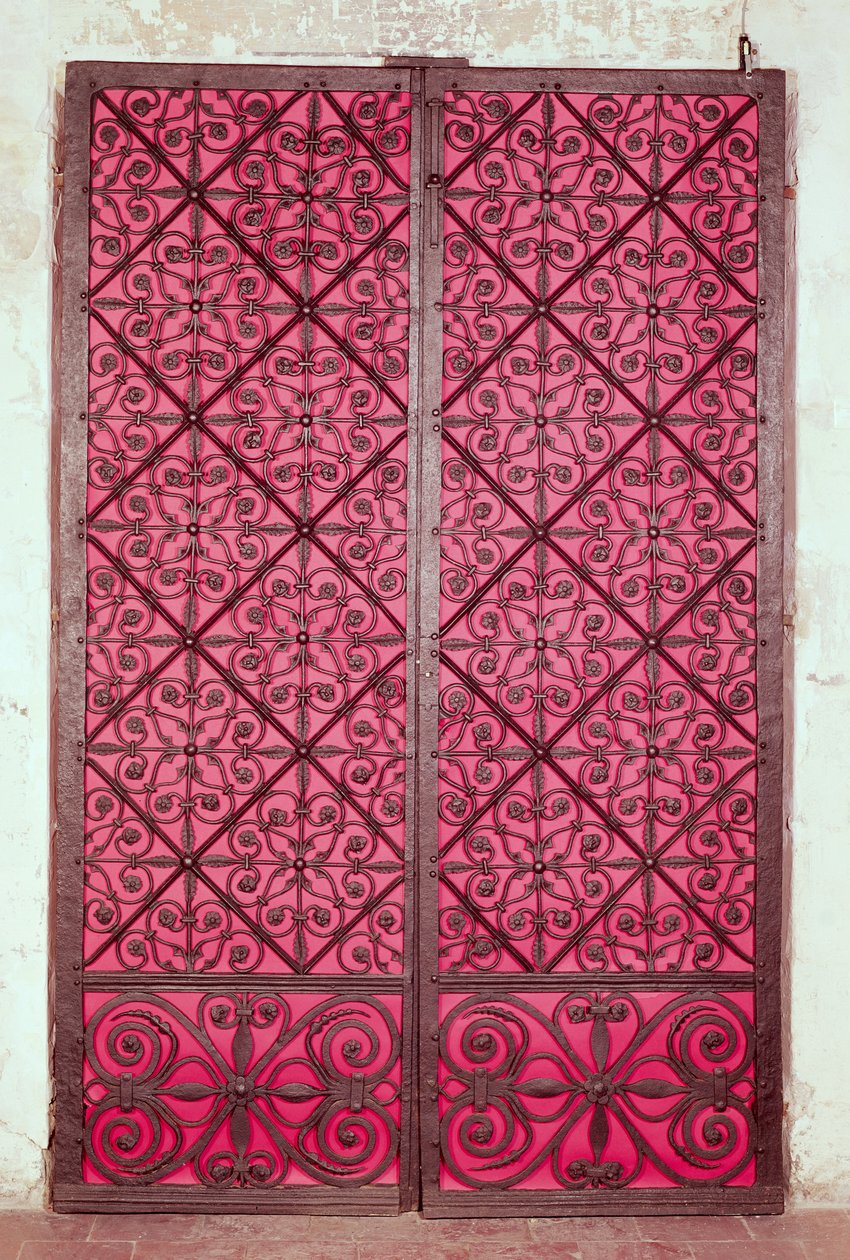 Door from the choir of Rouen Cathedral by French School