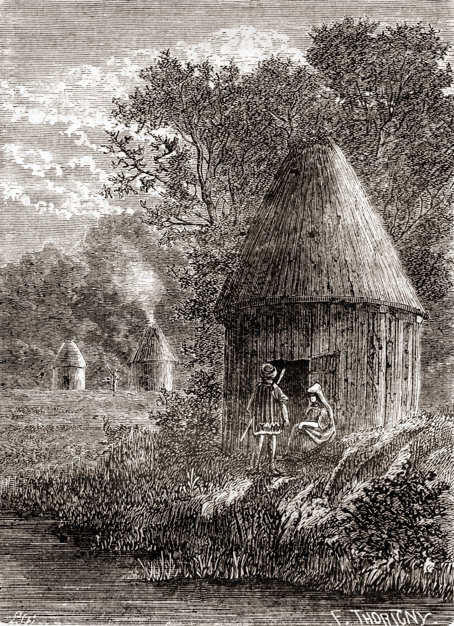 Early Gallic Houses, from 