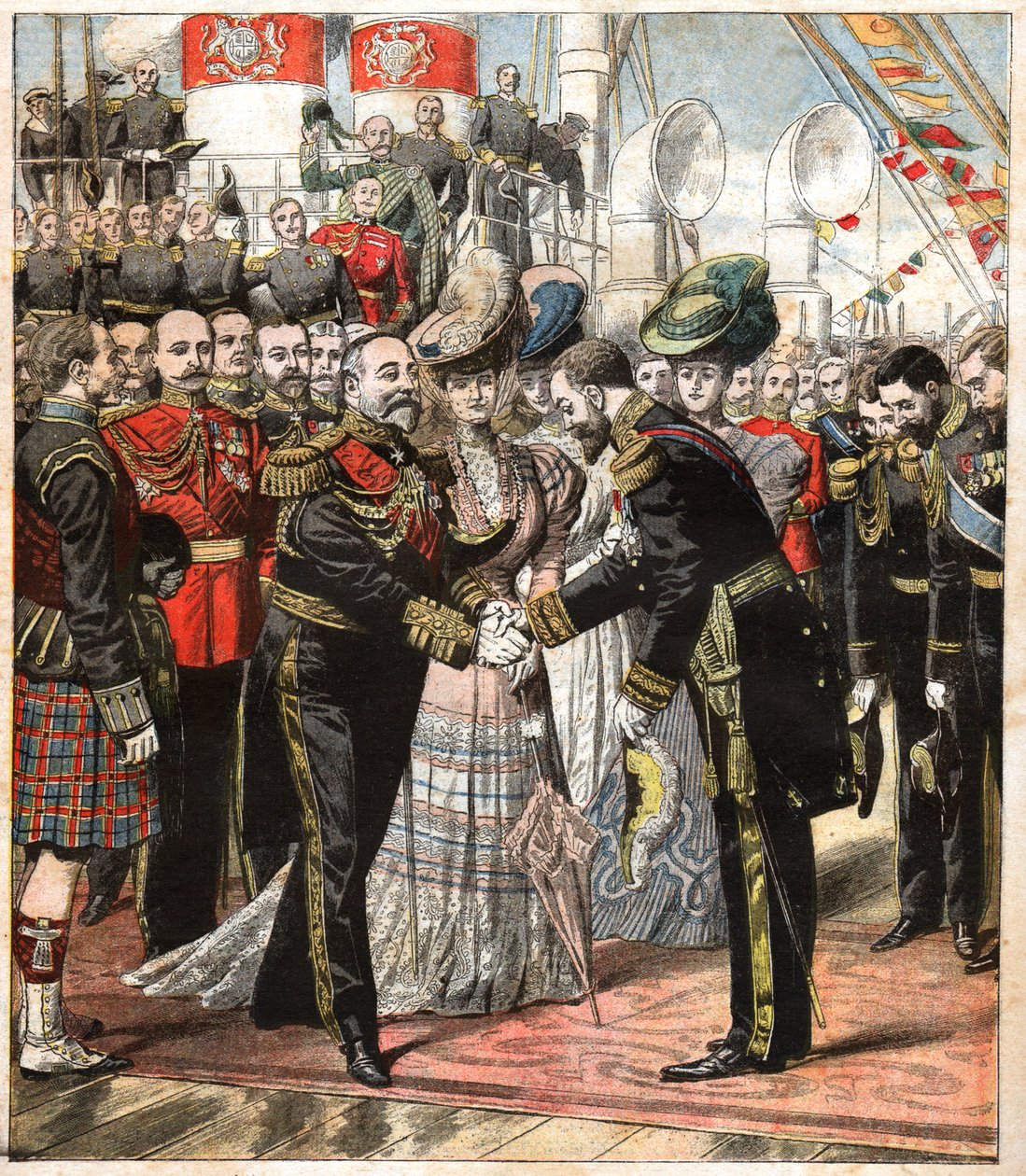 Edward VII by French School