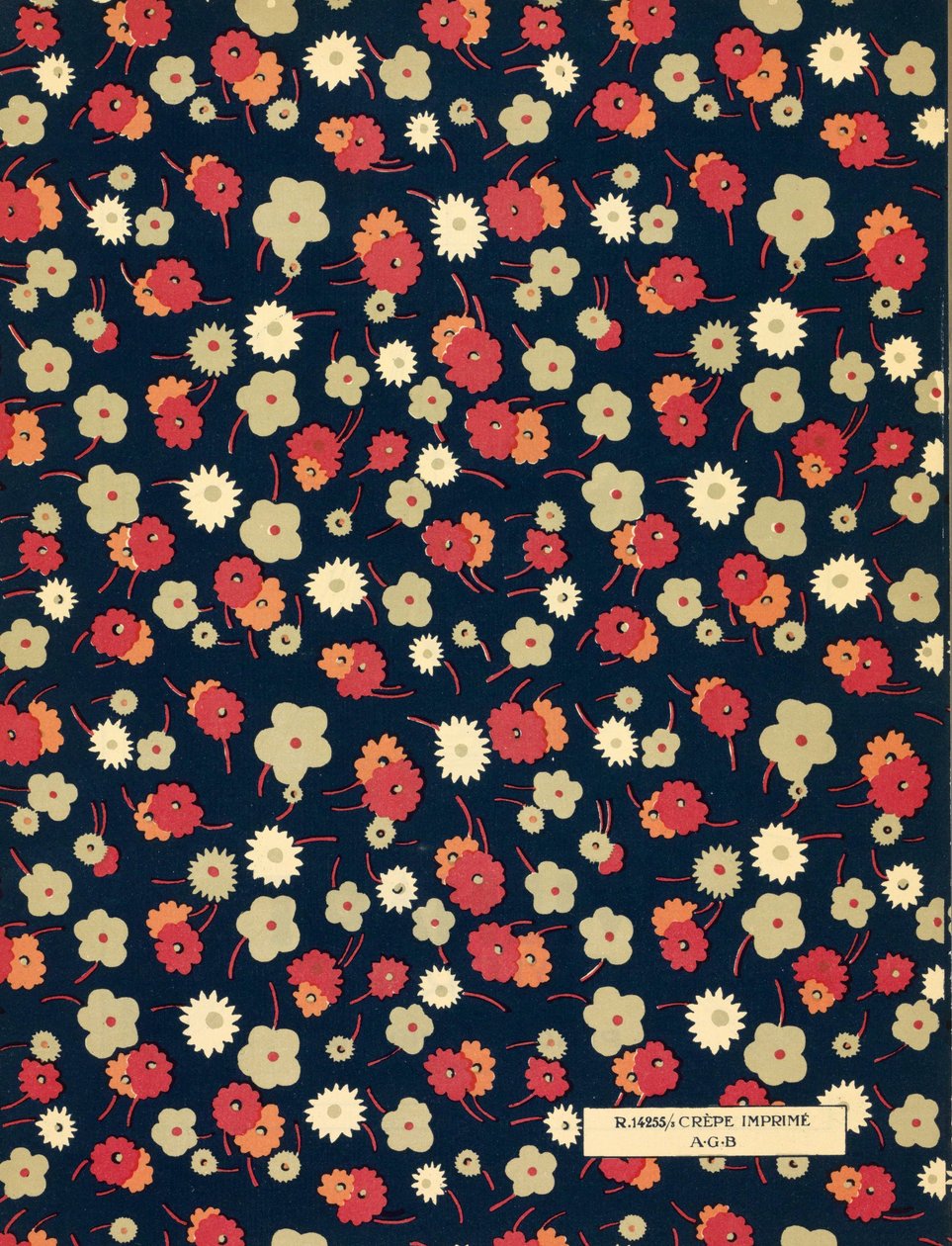 End Paper from Art-Gout-Beaute, circa 1920s by French School