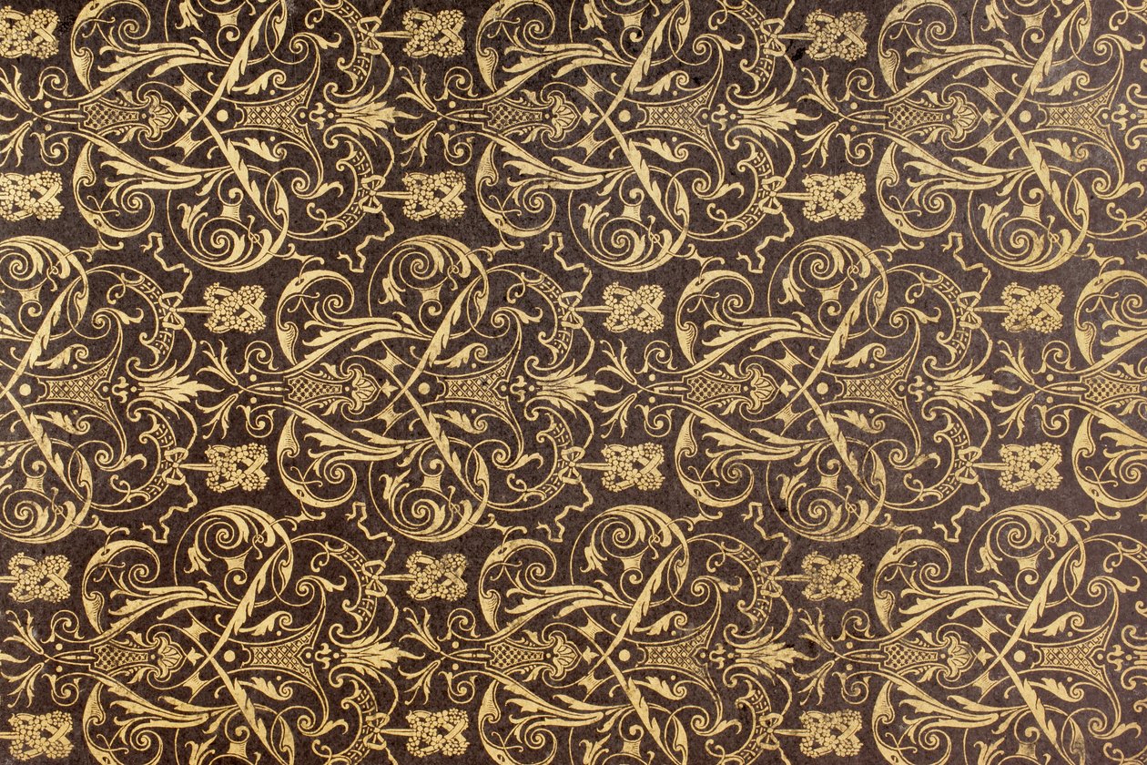 End paper from a book published by Firmin Didot of Paris by French School