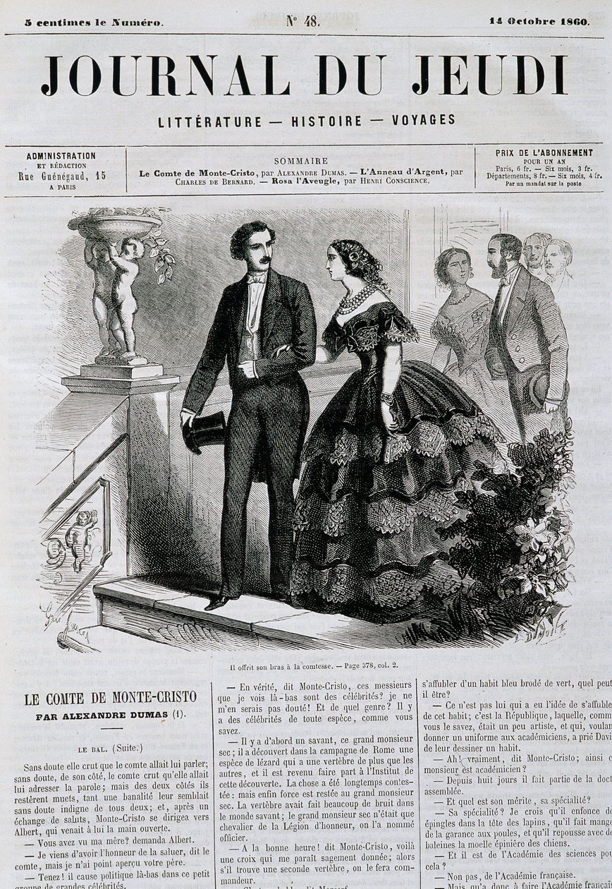 Episode of the Novel Series The Count of Monte Cristo - in 