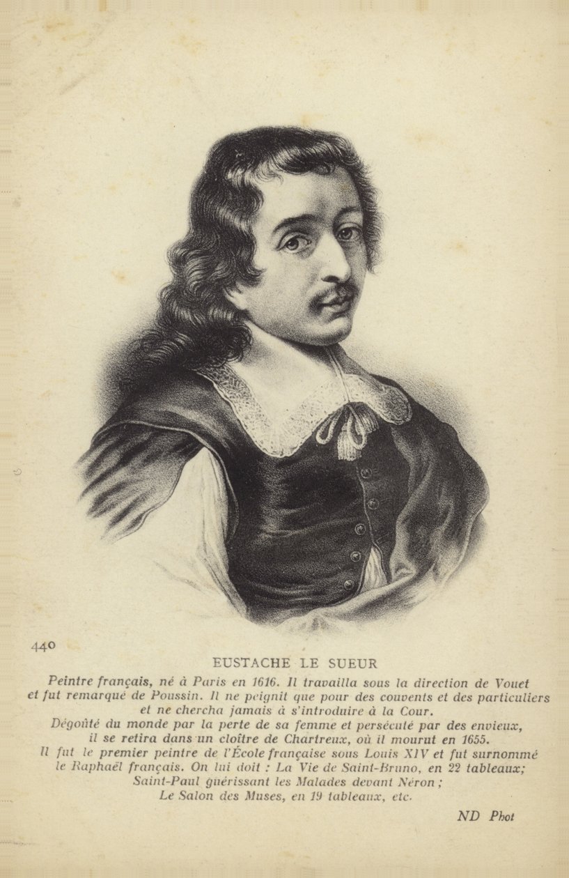 Eustache Le Sueur, French painter by French School