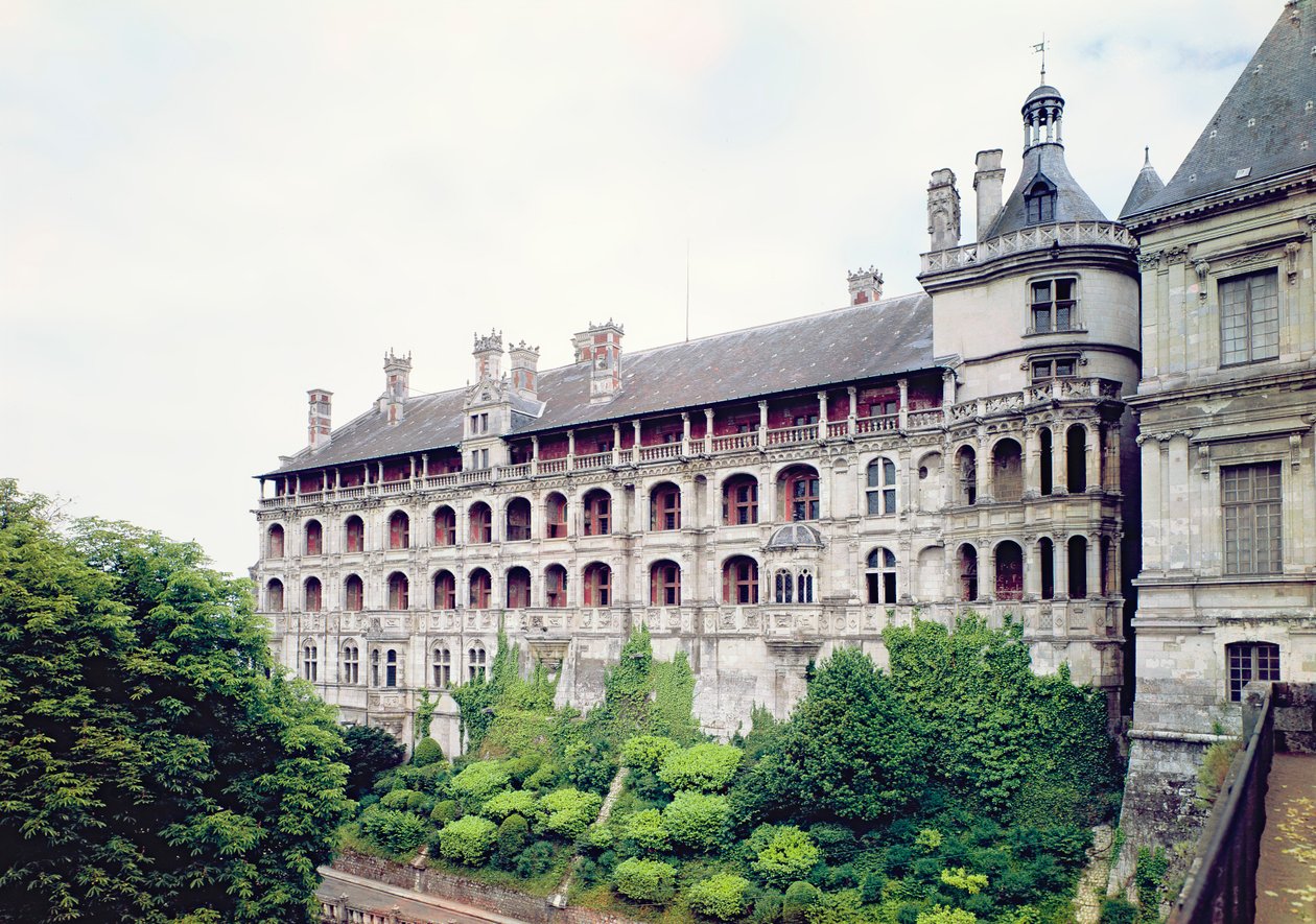 Exterior of the Facade des Loges by French School