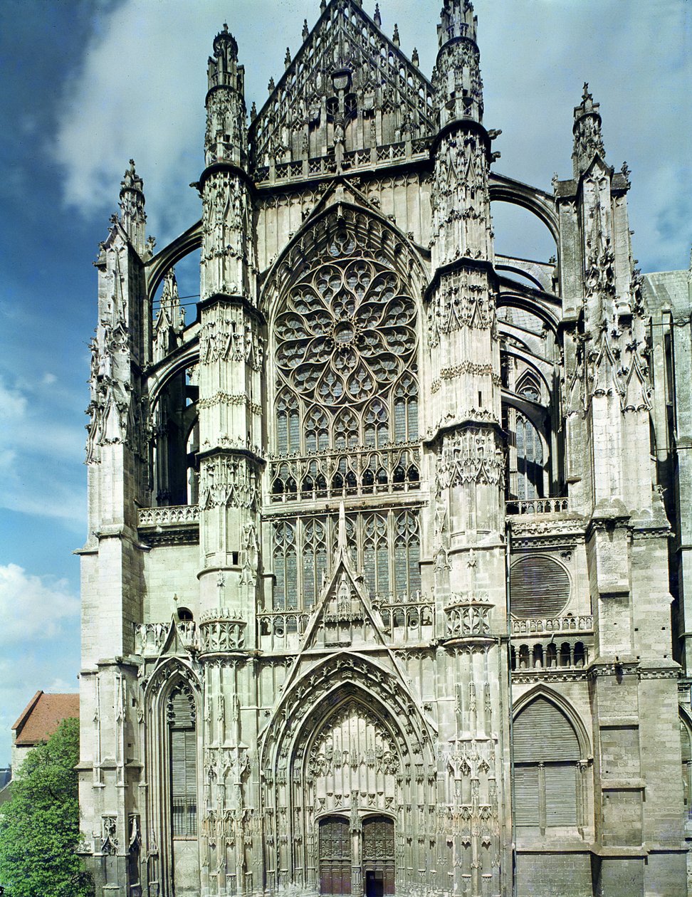 Exterior view of the south facade by French School