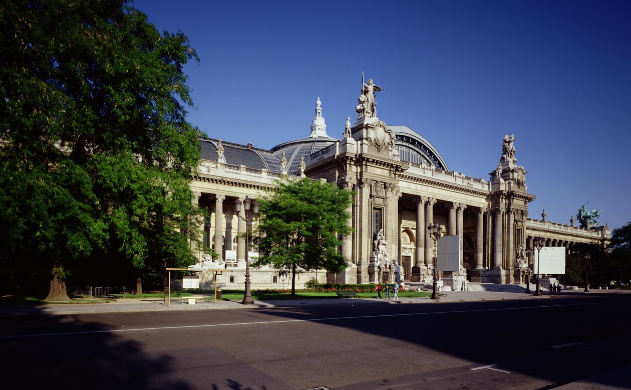 Facade of the Grand Palais, Built by Henri Deglane, Albert Louvet and Albert Thomas, 1897-1900 by French School