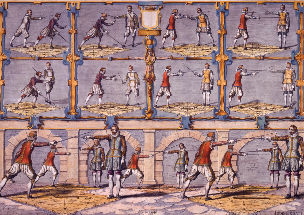 Fencing, from Academie de l