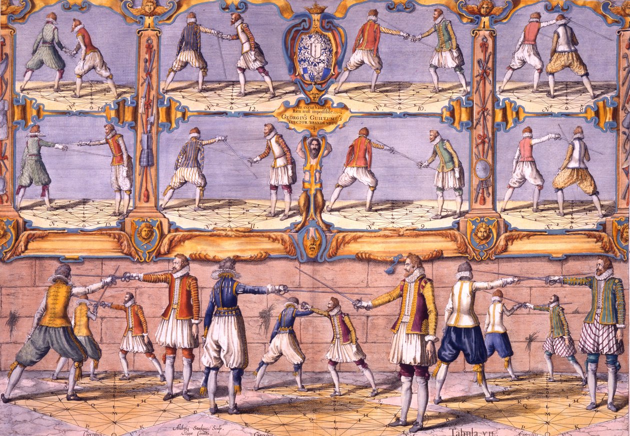 Fencing, from Academie de l