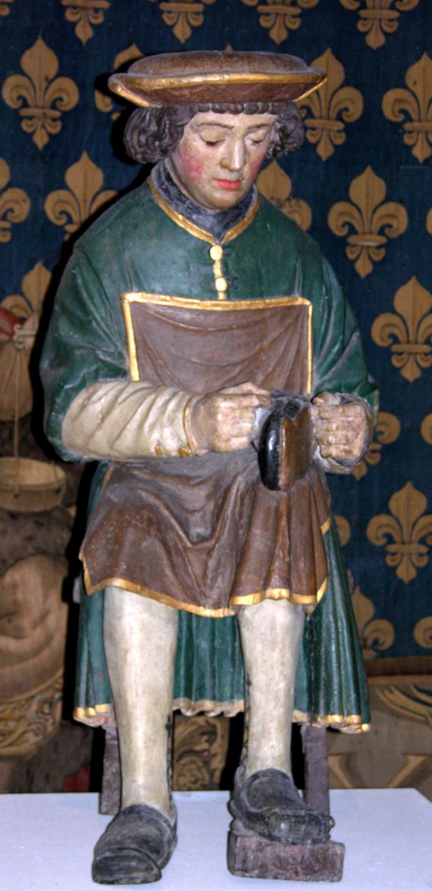 Figure of St. Crispin by French School
