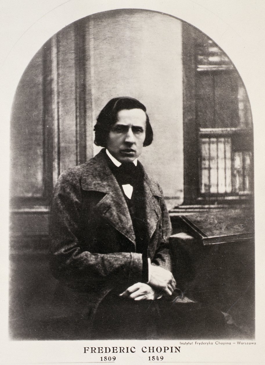 Frederic Chopin (1810-49) Engraved from a Daguerrotype by French School