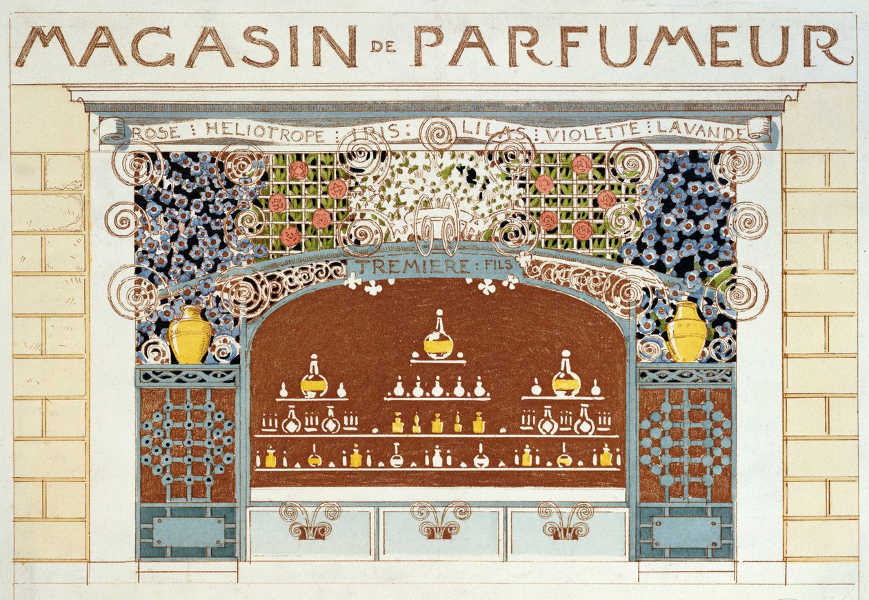 Front Design of a Perfume Shop 