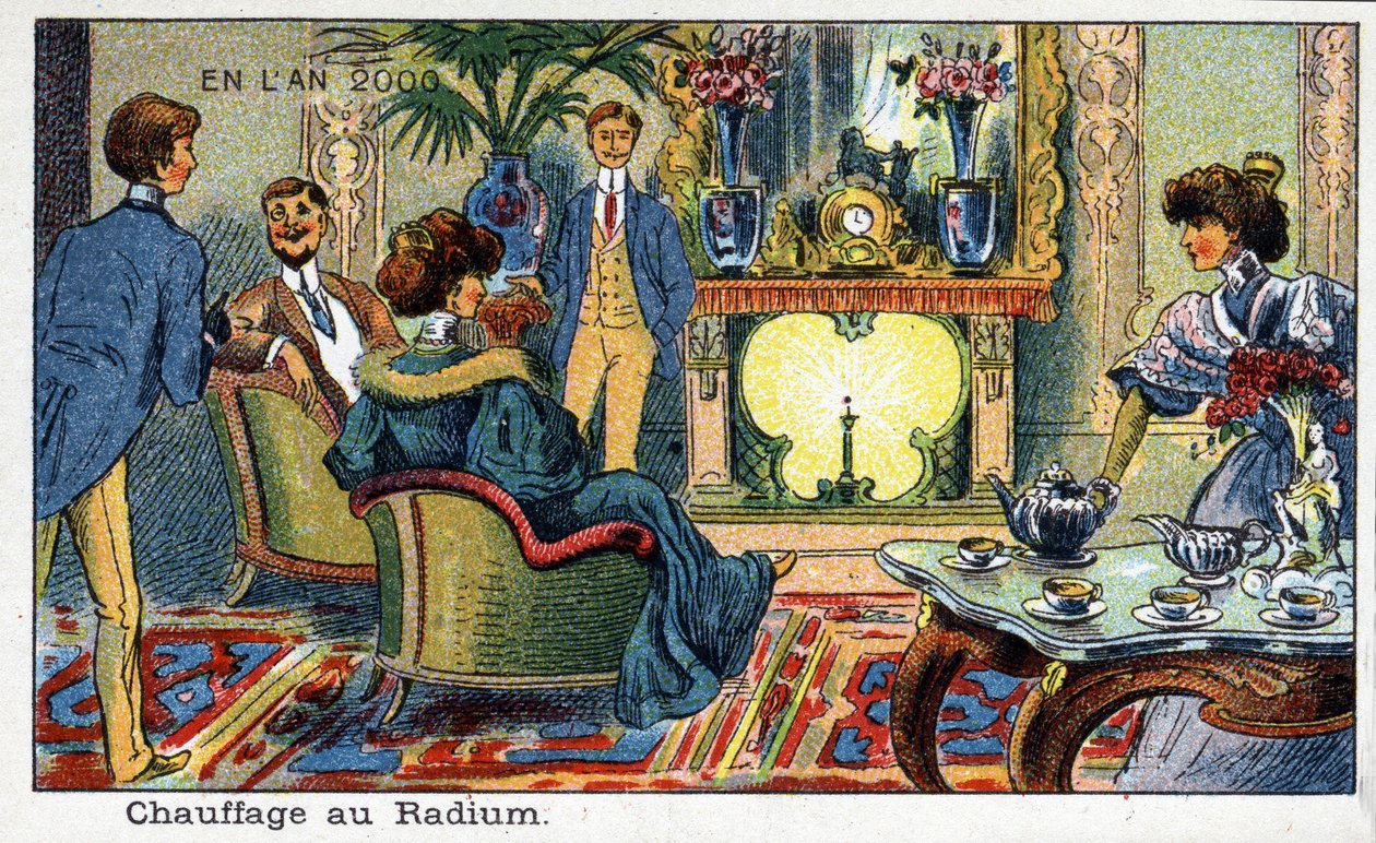 Futuredays: A Nineteenth Century Vision of the Year 2000 - Radium Heating by French School
