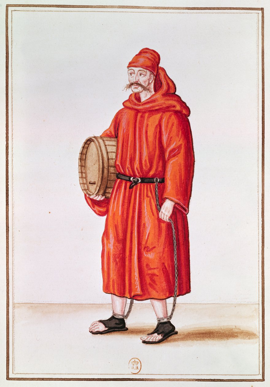 Galley Slave from Venice by French School