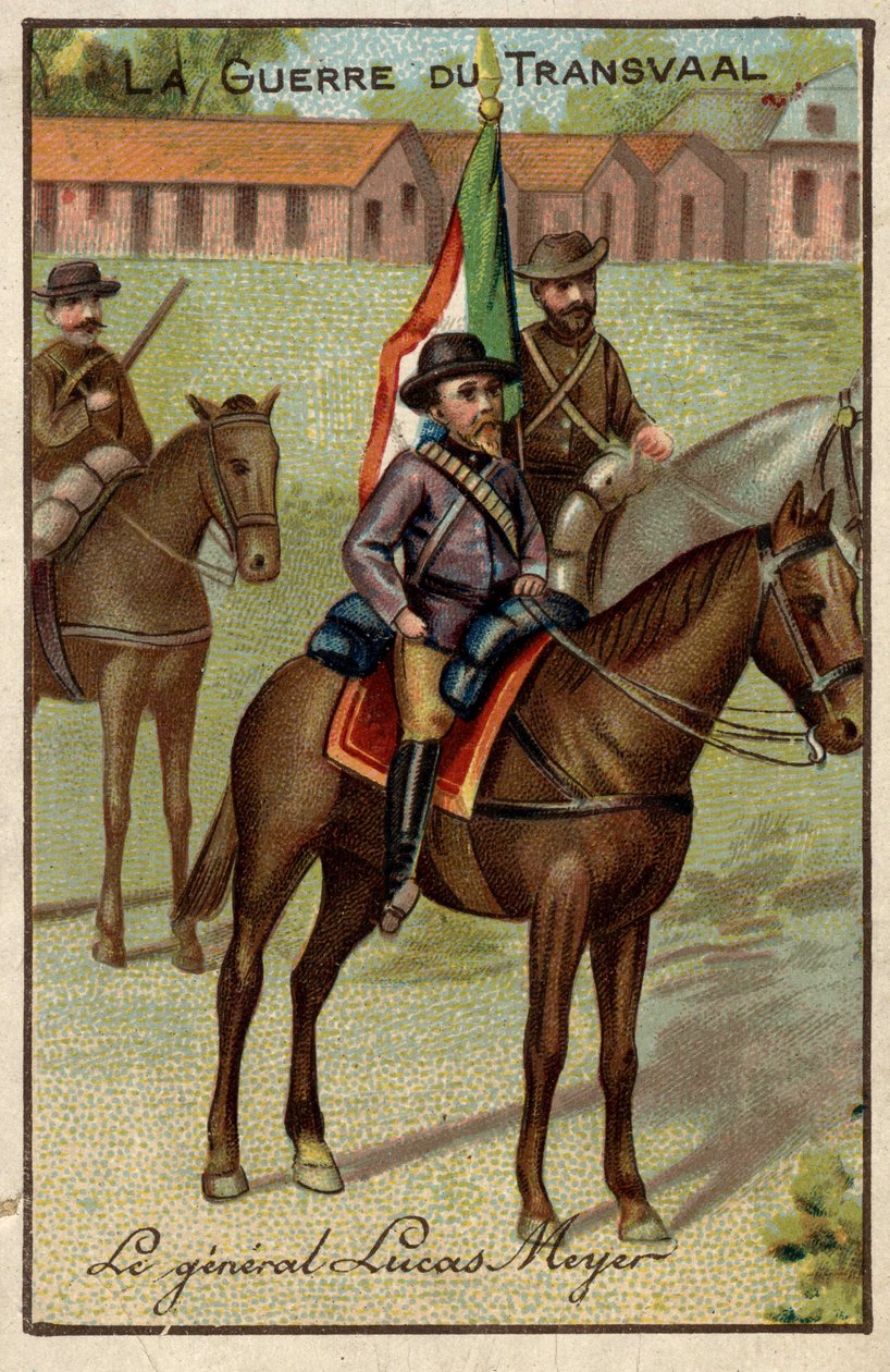 General Lucas Meyer during the Transvaal War by French School