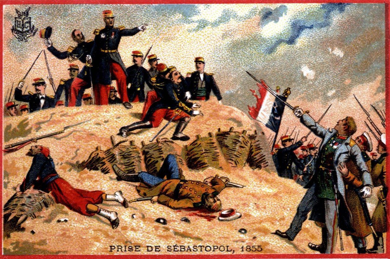 General Pelissier at the Capture of Sevastopol by French School