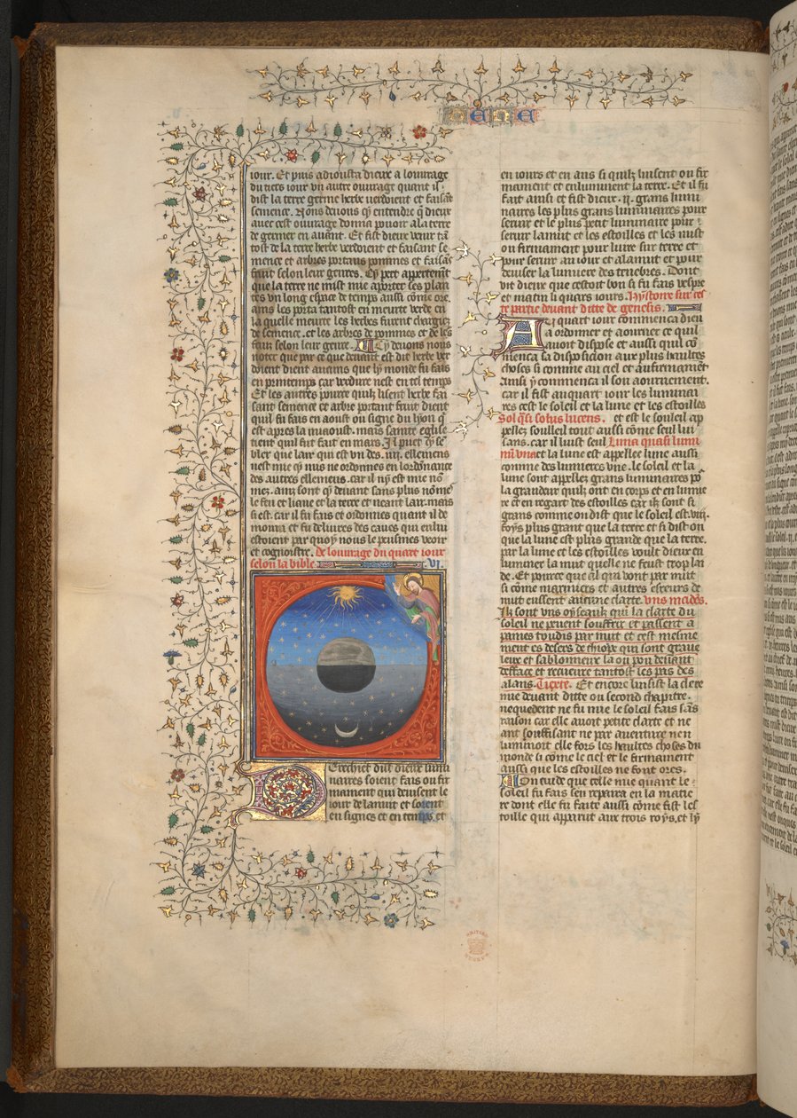 Guyart des Moulins, Bible historiale (Bible hystoriaulx), c.1415 by French School