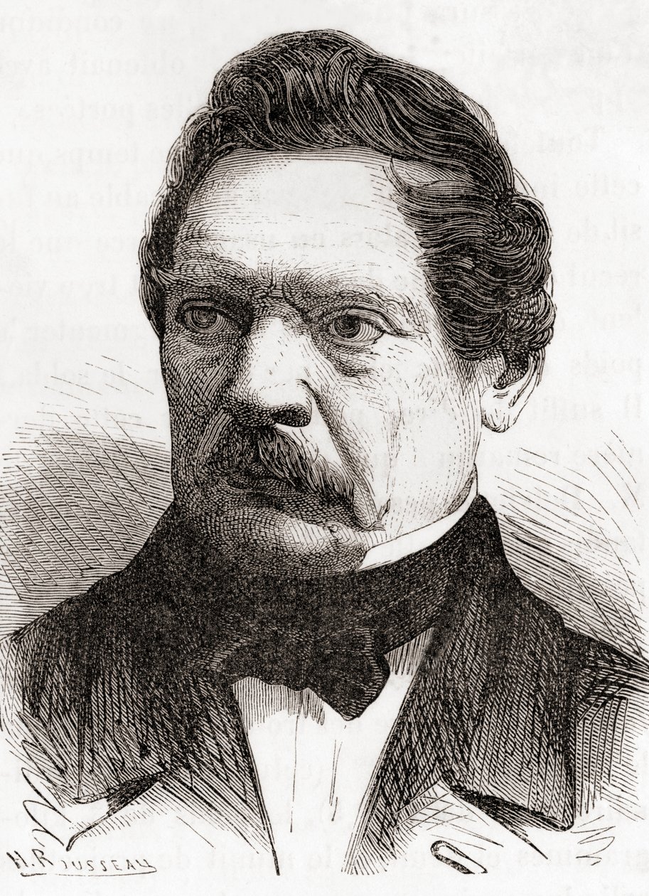 Henri-Gustave Delvigne, from Les Merveilles de la Science, published c.1870 (engraving) by French School