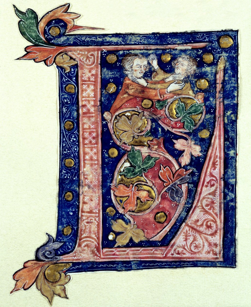Historiated Initial L by French School