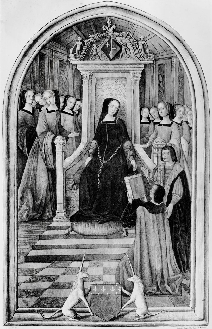 Homage to Louise de Savoie (1476-1531) at Amiens in 1518, from 