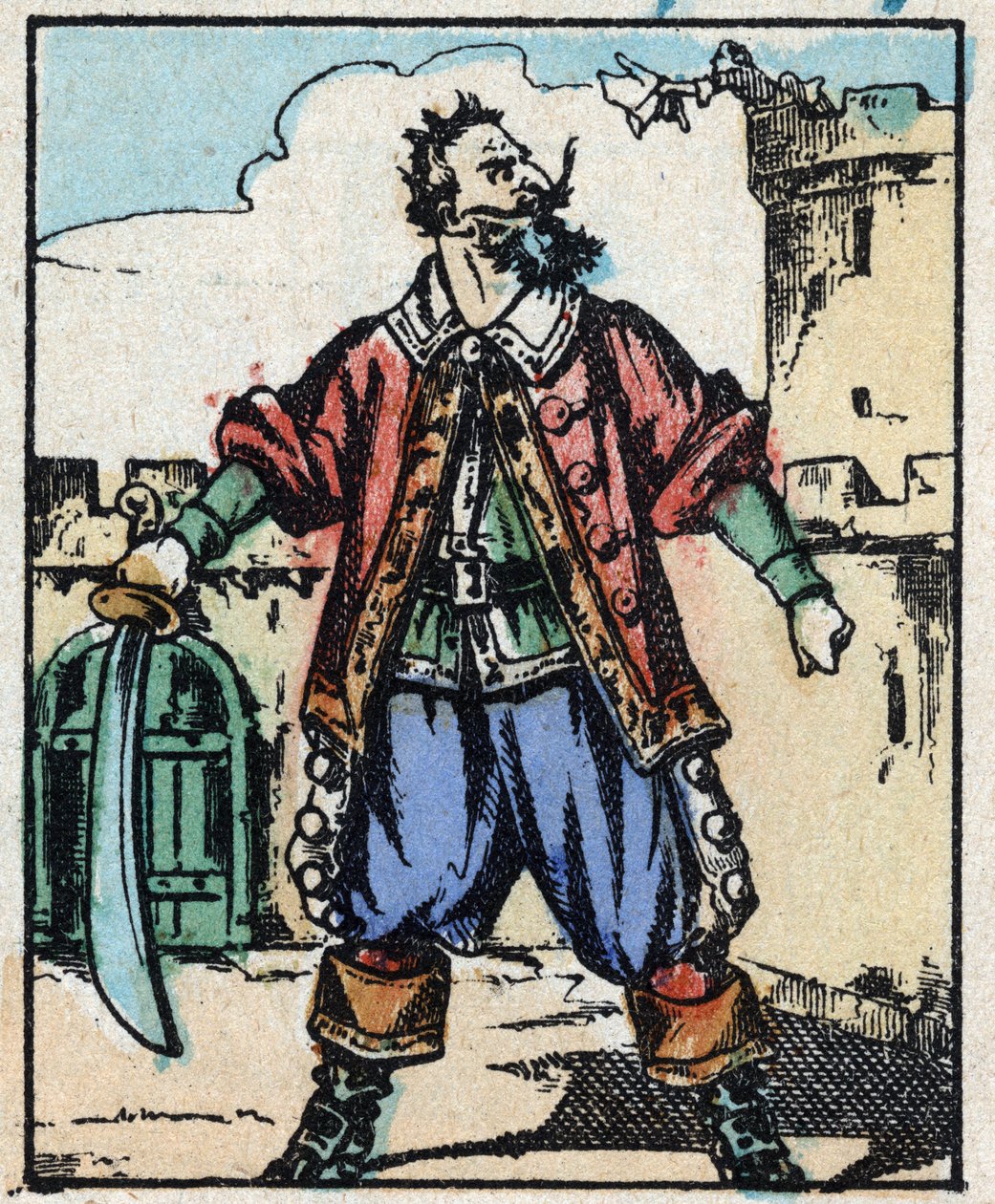 Illustration for “Bluebeard” by French School