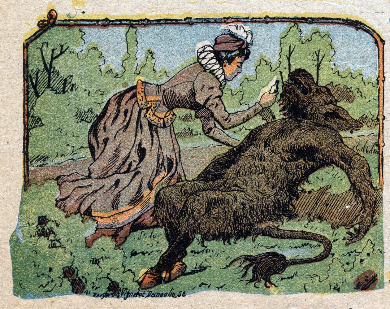 Illustration for the tale 