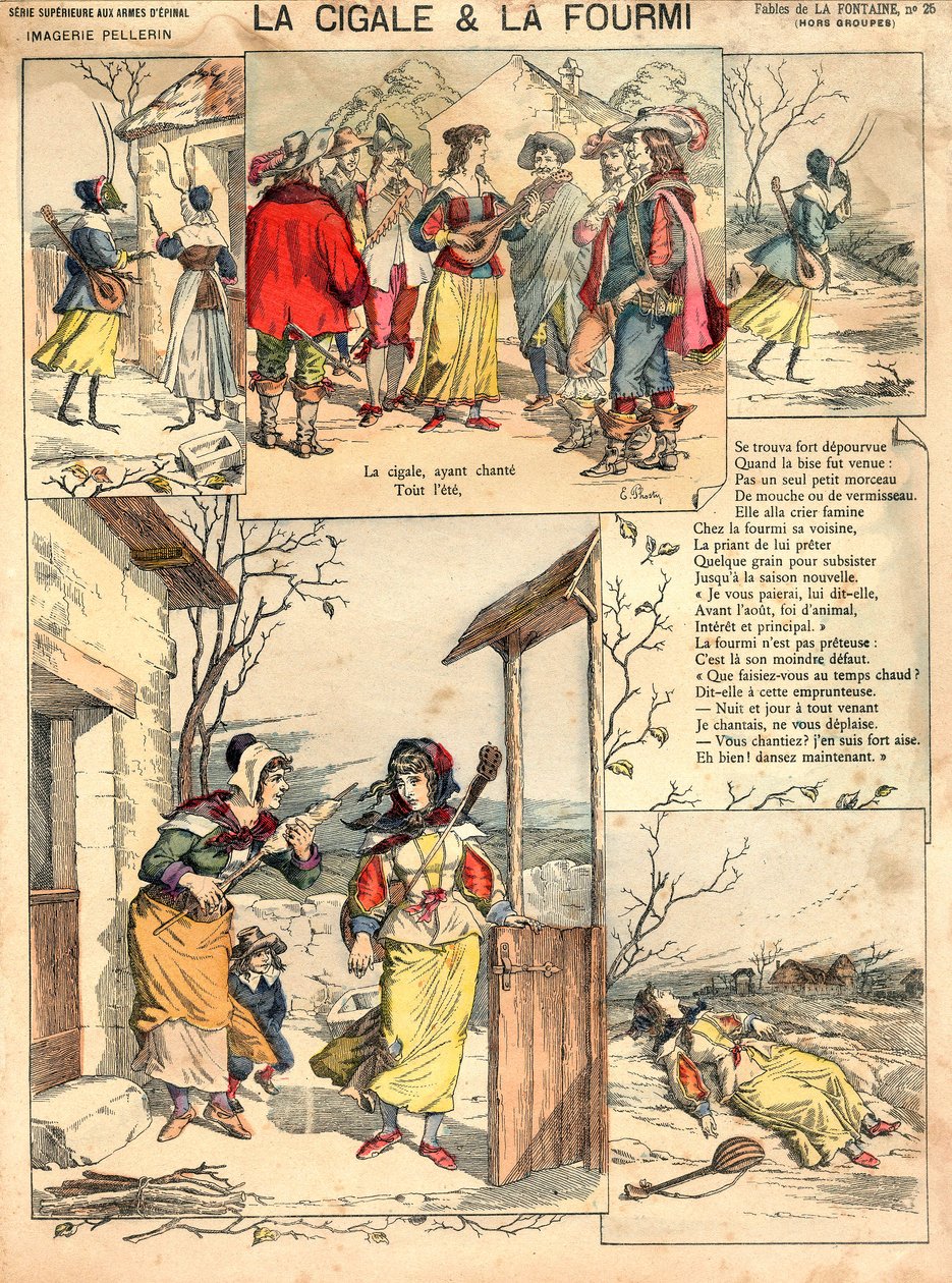 Illustration of La Fontaine