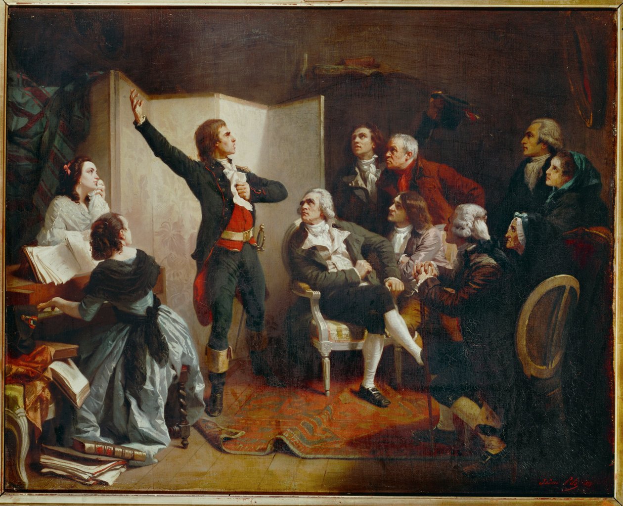 In the House of the Mayor of Strasbourg by French School