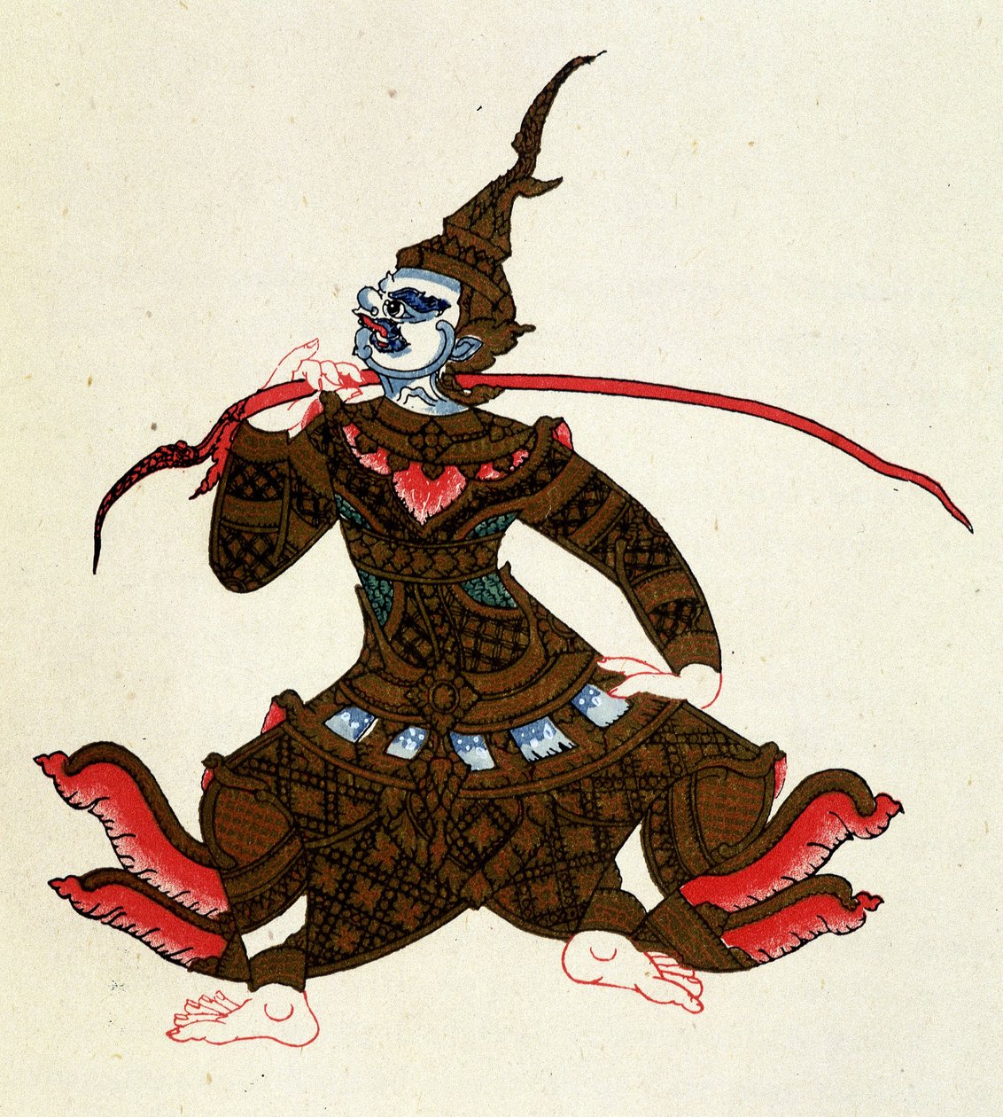 Indrajit (Ramayana character). In “Tales of Cambodia” by Auguste Pavie by French School