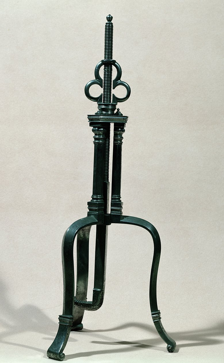 Instrument for trepanation, similar to one illustrated by Ambroise Pare by French School